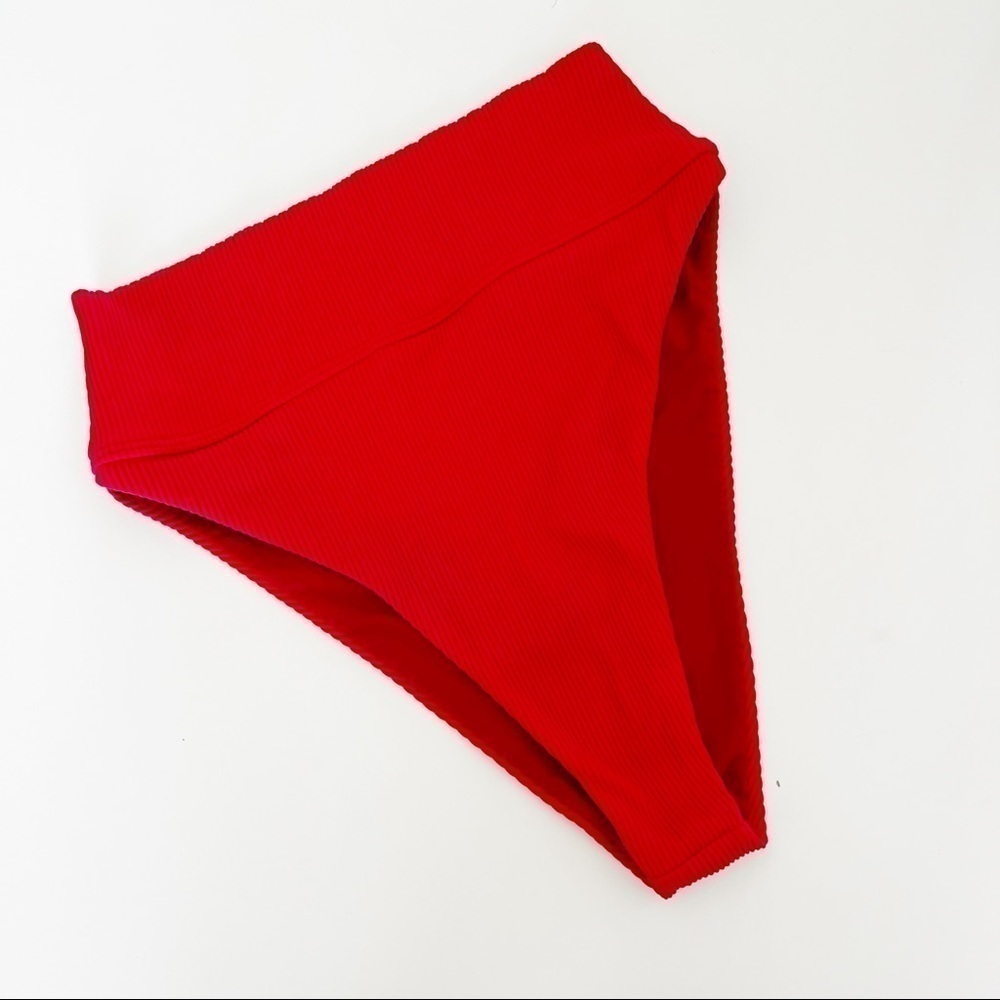 Beach Riot Red Bikini Bottom - Picture 3 of 10